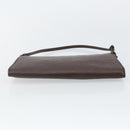 LOUIS VUITTON Epi Pochette Accessoires Pouch Mokka M5294D LV Auth 143110A-5