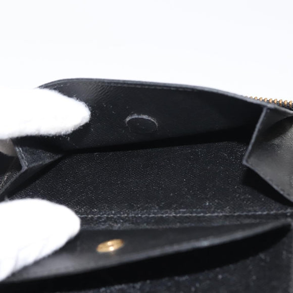 LOUIS VUITTON Epi Poche Escapade Travel Case Black LV Auth 143112