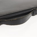 LOUIS VUITTON Epi Poche Escapade Travel Case Black LV Auth 143112-7