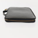 LOUIS VUITTON Epi Poche Escapade Travel Case Black LV Auth 143112-5