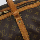 LOUIS VUITTON Monogram Sac Souple 35 Boston Bag M41626 LV Auth 143116-18