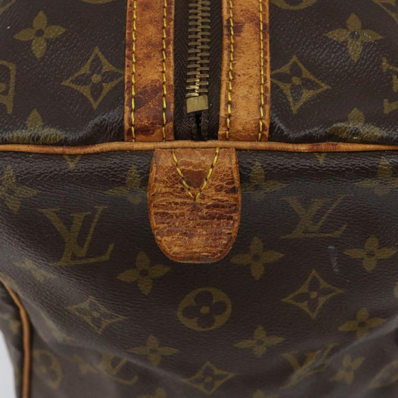 LOUIS VUITTON Monogram Sac Souple 35 Boston Bag M41626 LV Auth 143116