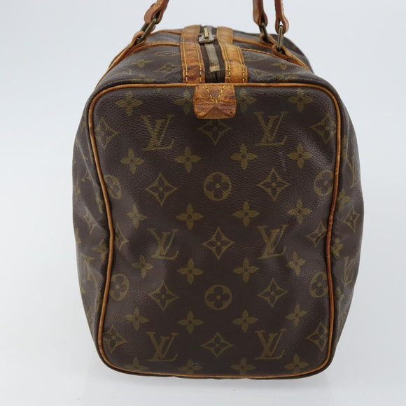 LOUIS VUITTON Monogram Sac Souple 35 Boston Bag M41626 LV Auth 143116