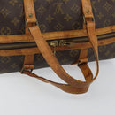 LOUIS VUITTON Monogram Sac Souple 35 Boston Bag M41626 LV Auth 143116-7