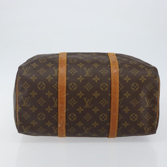 LOUIS VUITTON Monogram Sac Souple 35 Boston Bag M41626 LV Auth 143116