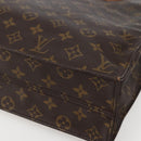 LOUIS VUITTON Monogram Sac Plat Hand Bag M51140 LV Auth 143117-9