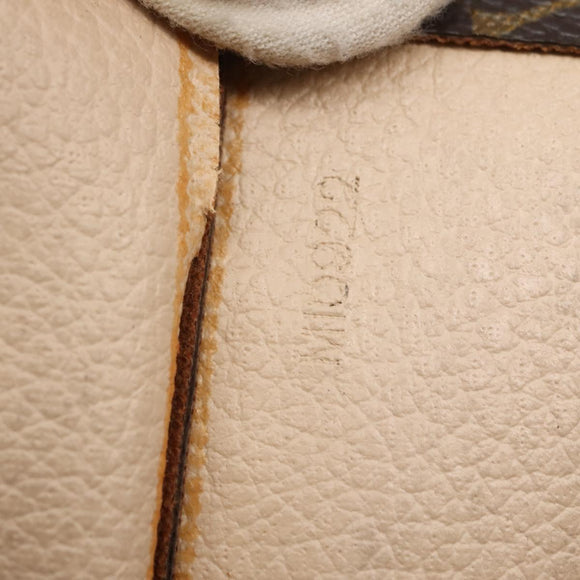 LOUIS VUITTON Monogram Sac Plat Hand Bag M51140 LV Auth 143117