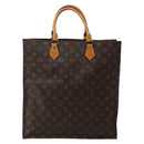 LOUIS VUITTON Monogram Sac Plat Hand Bag M51140 LV Auth 143117-13