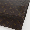 LOUIS VUITTON Monogram Sac Plat Hand Bag M51140 LV Auth 143118-15