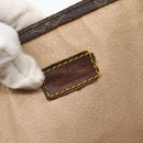 LOUIS VUITTON Monogram Sac Plat Hand Bag M51140 LV Auth 143118-10