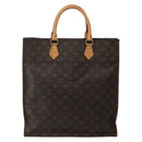 LOUIS VUITTON Monogram Sac Plat Hand Bag M51140 LV Auth 143118-13