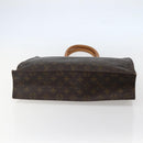 LOUIS VUITTON Monogram Sac Plat Hand Bag M51140 LV Auth 143118-5