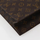 LOUIS VUITTON Monogram Sac Plat Hand Bag M51140 LV Auth 143119-11