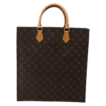 LOUIS VUITTON Monogram Sac Plat Hand Bag M51140 LV Auth 143119 - 0