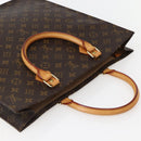 LOUIS VUITTON Monogram Sac Plat Hand Bag M51140 LV Auth 143119-6