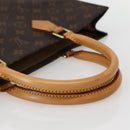 LOUIS VUITTON Monogram Sac Plat Hand Bag M51140 LV Auth 143119-7