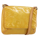 LOUIS VUITTON Monogram Vernis Thompson Street Bag Beige M91301 LV Auth 143121-1