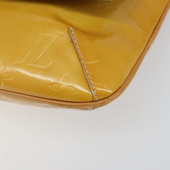 LOUIS VUITTON Monogram Vernis Thompson Street Bag Beige M91301 LV Auth 143121