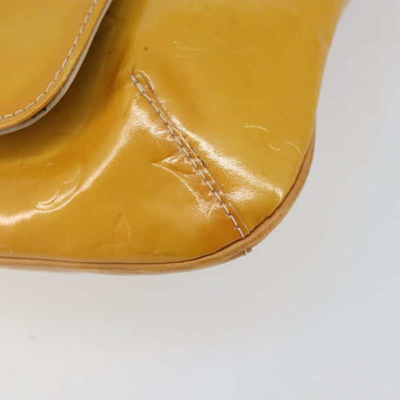 LOUIS VUITTON Monogram Vernis Thompson Street Bag Beige M91301 LV Auth 143121