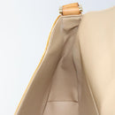 LOUIS VUITTON Monogram Vernis Thompson Street Bag Beige M91301 LV Auth 143121-18