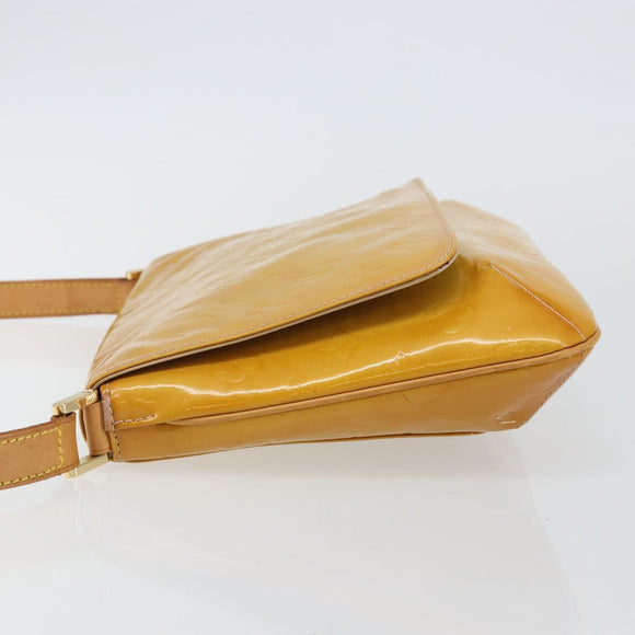 LOUIS VUITTON Monogram Vernis Thompson Street Bag Beige M91301 LV Auth 143121