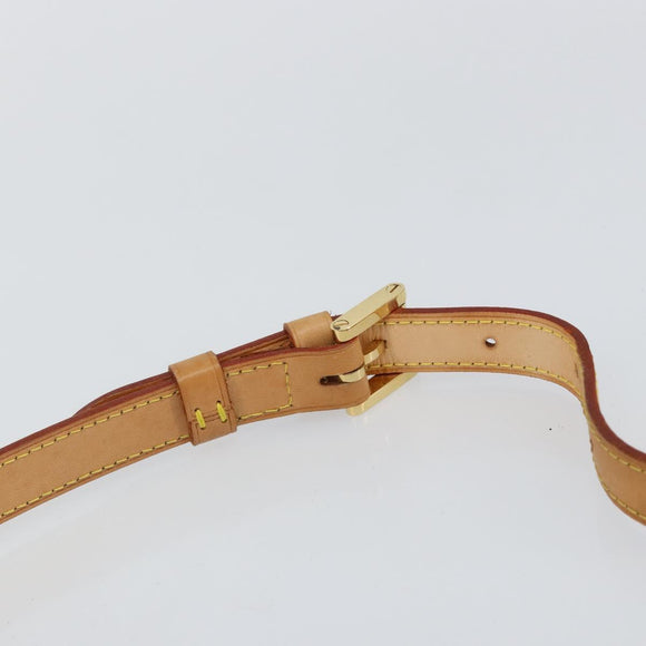 LOUIS VUITTON Monogram Vernis Thompson Street Bag Beige M91301 LV Auth 143121