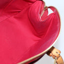 LOUIS VUITTON Vernis Rosewood Avenue Hand Bag Pomme D'amour M93507 Auth 143122-19