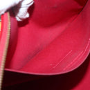 LOUIS VUITTON Vernis Rosewood Avenue Hand Bag Pomme D'amour M93507 Auth 143122-21