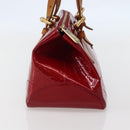 LOUIS VUITTON Vernis Rosewood Avenue Hand Bag Pomme D'amour M93507 Auth 143122-3