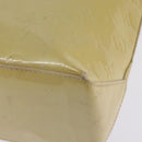 LOUIS VUITTON Monogram Vernis Wilshire MM Hand Bag Broncorail M91441 Auth 143123-16