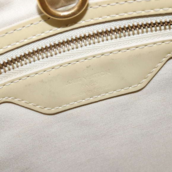 LOUIS VUITTON Monogram Vernis Wilshire MM Hand Bag Broncorail M91441 Auth 143123