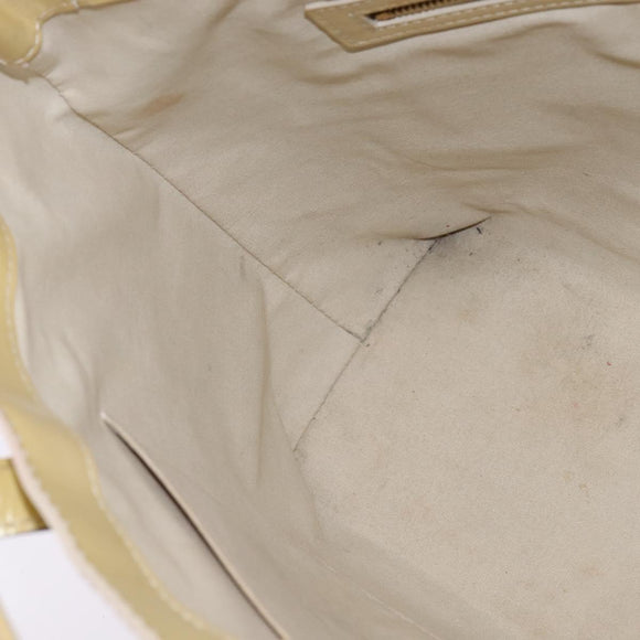 LOUIS VUITTON Monogram Vernis Wilshire MM Hand Bag Broncorail M91441 Auth 143123