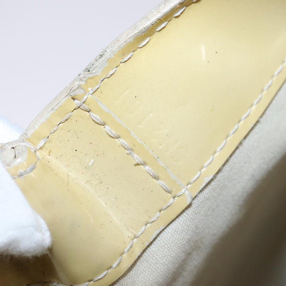 LOUIS VUITTON Monogram Vernis Wilshire MM Hand Bag Broncorail M91441 Auth 143123