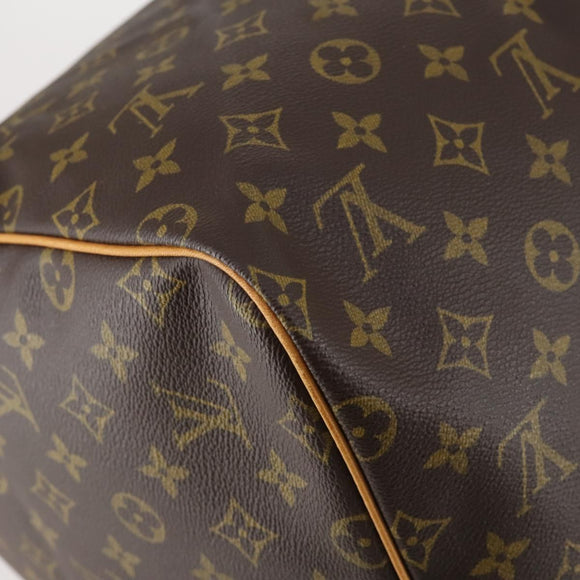 LOUIS VUITTON Monogram Keepall 55 Boston Bag M41424 LV Auth 143130V