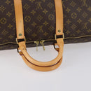 LOUIS VUITTON Monogram Keepall 55 Boston Bag M41424 LV Auth 143130V-7