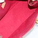 LOUIS VUITTON Vernis Rosewood Avenue Hand Bag Pomme D'amour M93507 Auth 143133-10