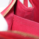 LOUIS VUITTON Vernis Rosewood Avenue Hand Bag Pomme D'amour M93507 Auth 143133-12