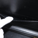 FENDI Attache Case Pecan Canvas Black Brown Auth 143134-21