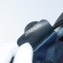 GUCCI GG Supreme Sherry Line Shoulder Bag PVC Navy Gold 89 02 055 Auth 143138-12