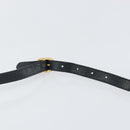 GUCCI GG Supreme Sherry Line Shoulder Bag PVC Navy Gold 89 02 055 Auth 143138-8