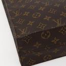 LOUIS VUITTON Monogram Sac Plat Hand Bag M51140 LV Auth 143141-14