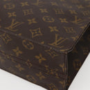 LOUIS VUITTON Monogram Sac Plat Hand Bag M51140 LV Auth 143141-15