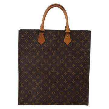 LOUIS VUITTON Monogram Sac Plat Hand Bag M51140 LV Auth 143141 - 0
