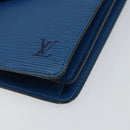 LOUIS VUITTON Epi Concorde Hand Bag Blue M52135 LV Auth 143145-10