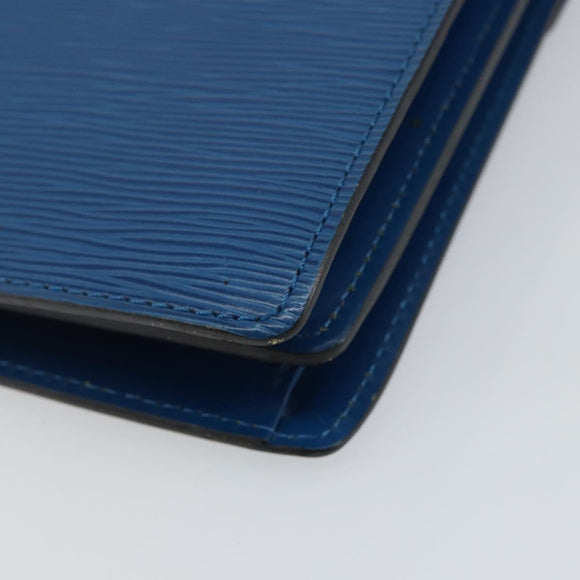 LOUIS VUITTON Epi Concorde Hand Bag Blue M52135 LV Auth 143145