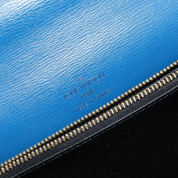 LOUIS VUITTON Epi Concorde Hand Bag Blue M52135 LV Auth 143145