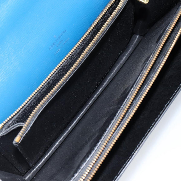 LOUIS VUITTON Epi Concorde Hand Bag Blue M52135 LV Auth 143145