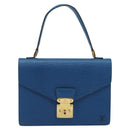 LOUIS VUITTON Epi Concorde Hand Bag Blue M52135 LV Auth 143145-2