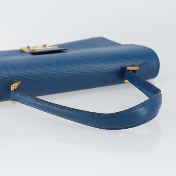 LOUIS VUITTON Epi Concorde Hand Bag Blue M52135 LV Auth 143145