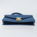 LOUIS VUITTON Epi Concorde Hand Bag Blue M52135 LV Auth 143145-9